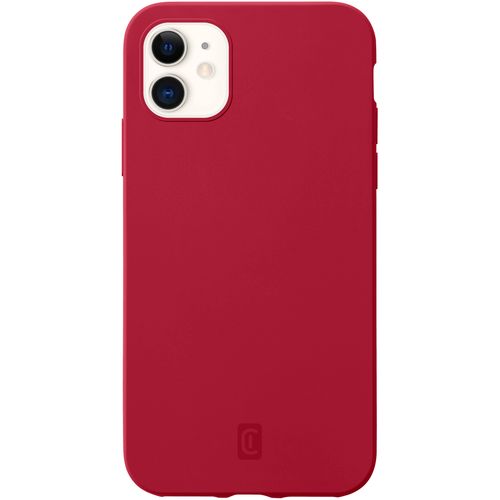 Cellularline Sensation silikonska maskica za iPhone 12 Mini crvena slika 1