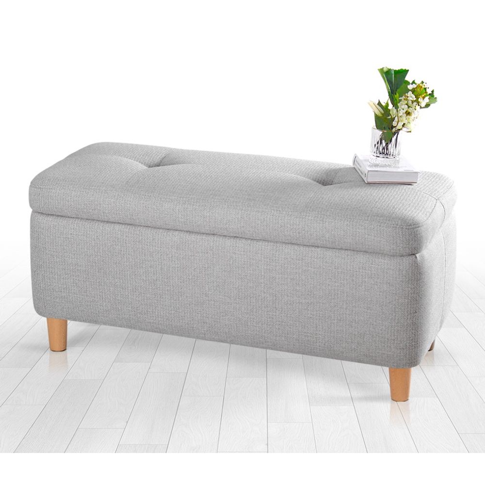 Rocio - Svijetlo Sivi Pouf slika 5