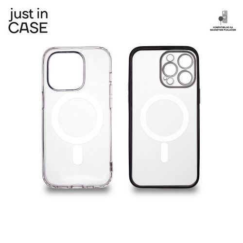 2u1 Extra case MAG MIX paket CRNI za iPhone 14 Pro Max slika 3