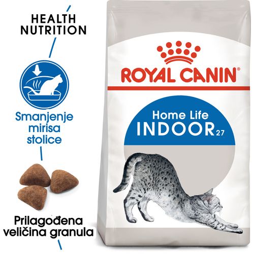 ROYAL CANIN FHN Indoor 27, potpuna i uravnotežena hrana za odrasle kućne mačke (1-7 godina), 400 g slika 6