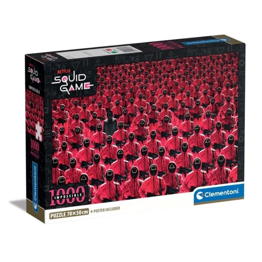 Clementoni Puzzle CL39858 Squid Game 1000kom slika 1
