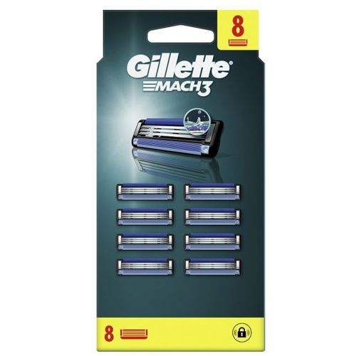 Gillette Mach 3 dopune za brijač 8 komada slika 1