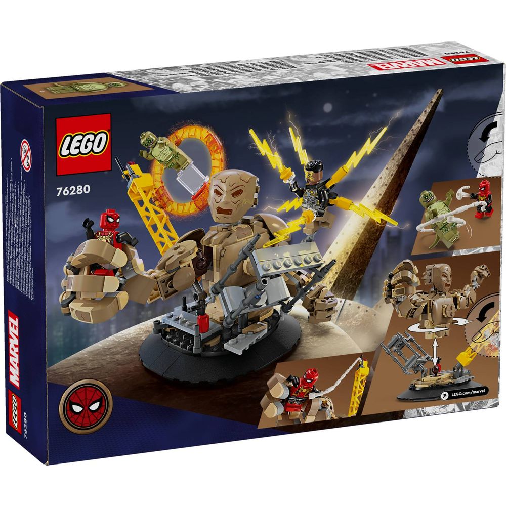 LEGO 76280 Završna bitka: Spider-Man protiv Sandmana slika 11