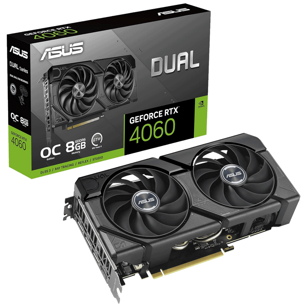 Asus Grafička kartica RTX 4060 EVO OC 8GB DDR6 slika 1