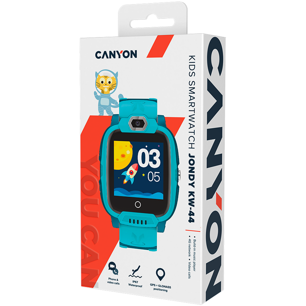 CANYON Jondy KW-44, Dječiji pametni sat, Zeleni slika 4