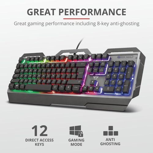 Trust GXT 856 TORAC ILUMINATED GAMING KEYBOARD (23577) slika 4