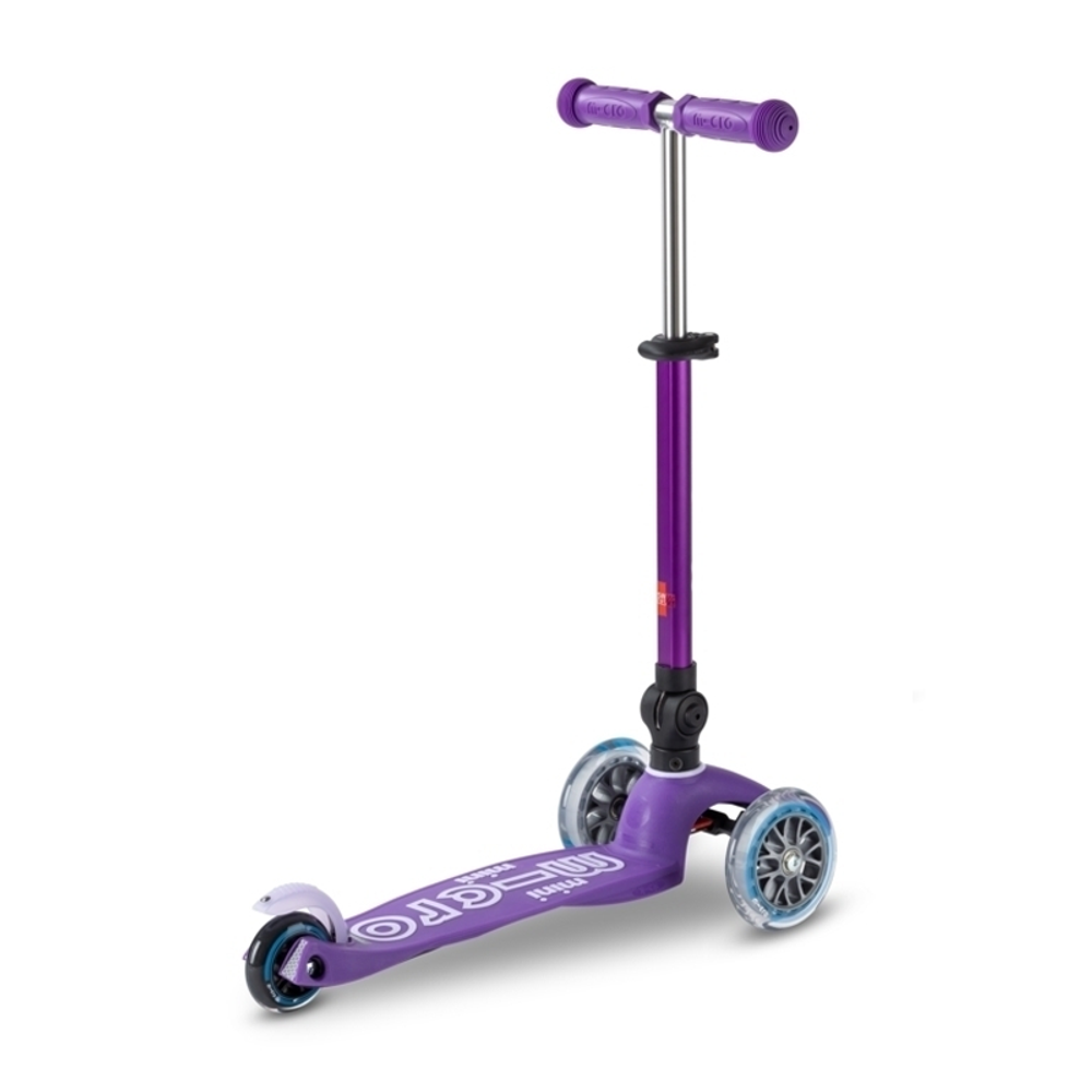 Micro Romobil Mini Deluxe Sklopivi, Ljubičasti slika 3