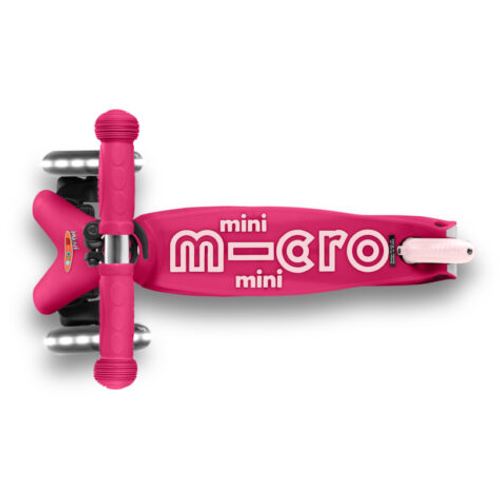 Micro Romobil Mini 3in1 Deluxe Plus LED, Pink slika 4