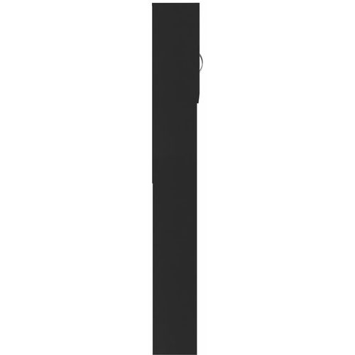 Ormarić za perilicu rublja crni 64 x 25,5 x 190 cm od iverice slika 18