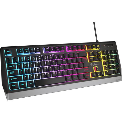 Natec NKG-1528 GENESIS RHOD 300 RGB, Gaming Keyboard, Antighosting, Spill Proof, RGB Backlit, Wired, USB slika 2