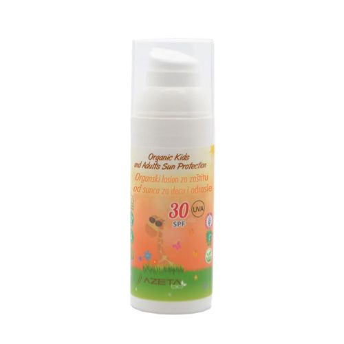 Azeta Bio organska sun krema za decu i odrasle SPF30 50ml slika 1