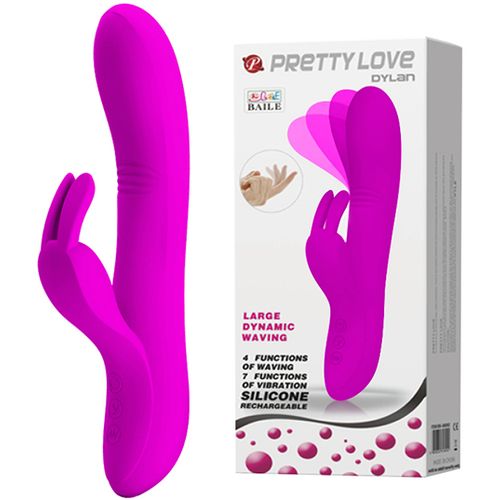 Ljubičasti multifunkcionalni zeka vibrator slika 1