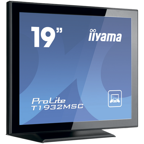 IIYAMA T1932MSC-B1S Monitor 19’’ 10pt IPS TOUCH 1280 x 1024 14ms 250 cd/m² projective capacitive IP54 VGA HDMI DP slika 2