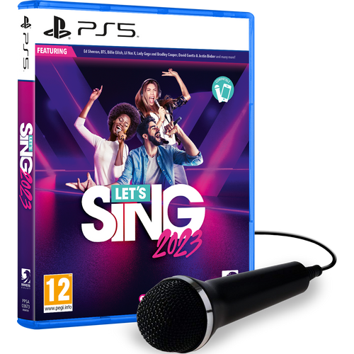 LET'S SING 2023 - SINGLE MIC BUNDLE (Playstation 5) slika 1