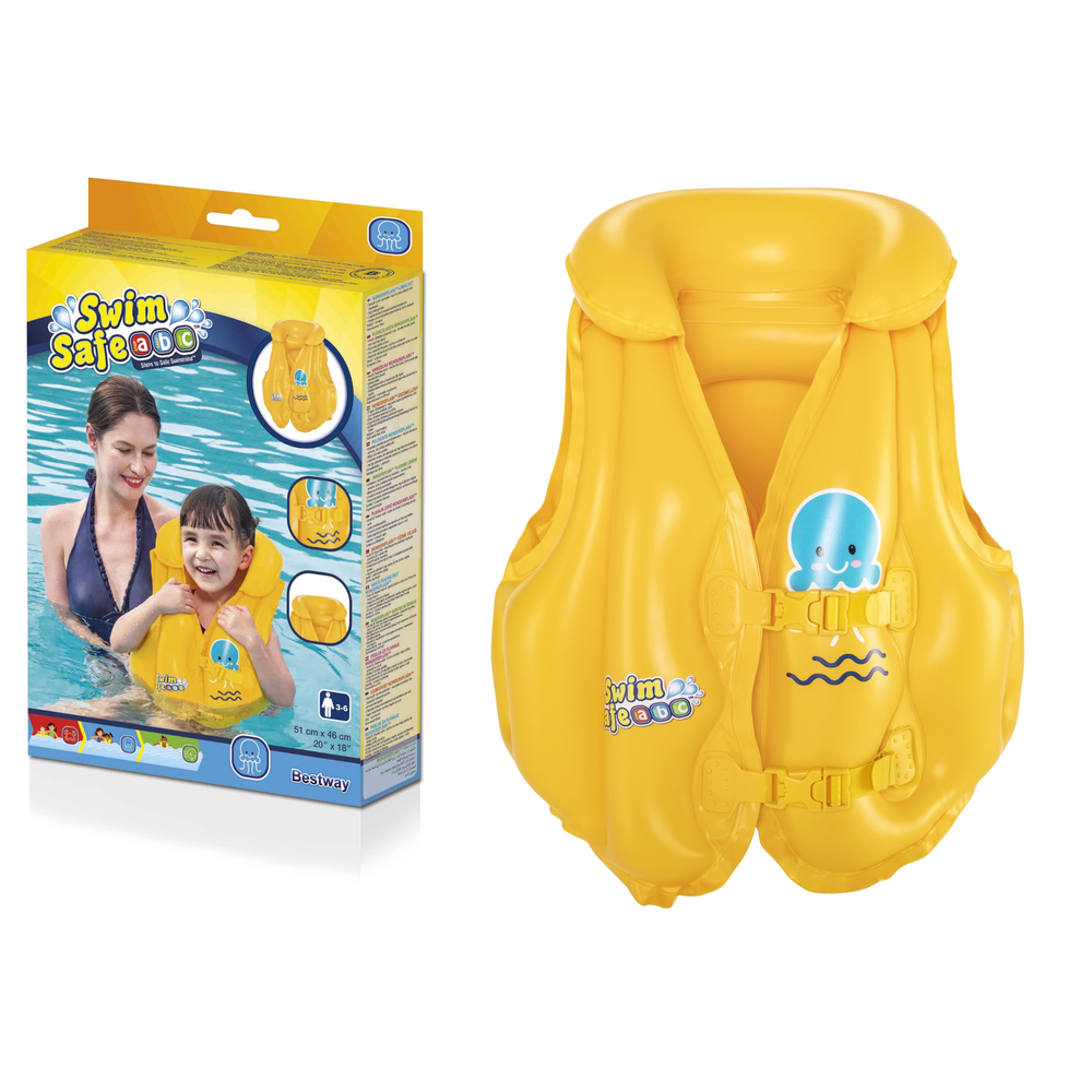 Bestway 32034 dječji prsluk na napuhavanje 51x46cm slika 1