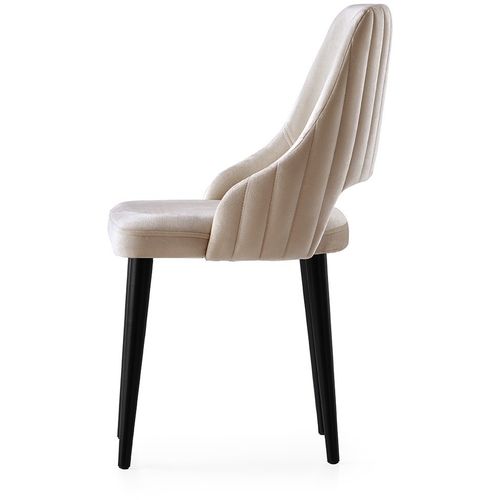 Hanah Home AÃ§elya - Cream - 3 Cream Chair Set (4 Pieces) slika 4