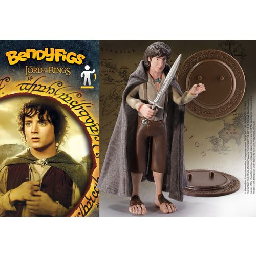 NOBLE COLLECTION - LORD OF THE RINGS - BENDYFIGS - FRODO BAGGINS slika 1