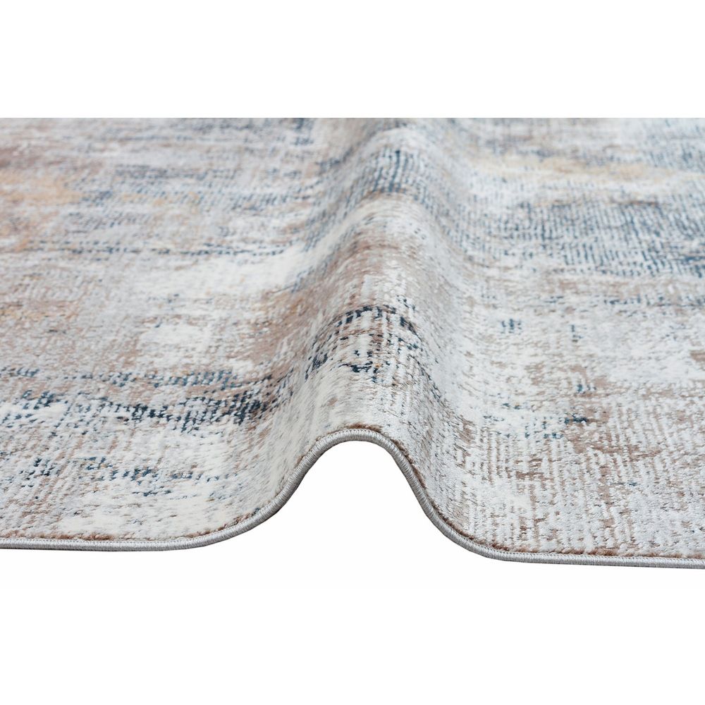 Vr 14 - Plavi, Mink Xw Višenamjenski Tepih (80 x 150 cm) slika 4