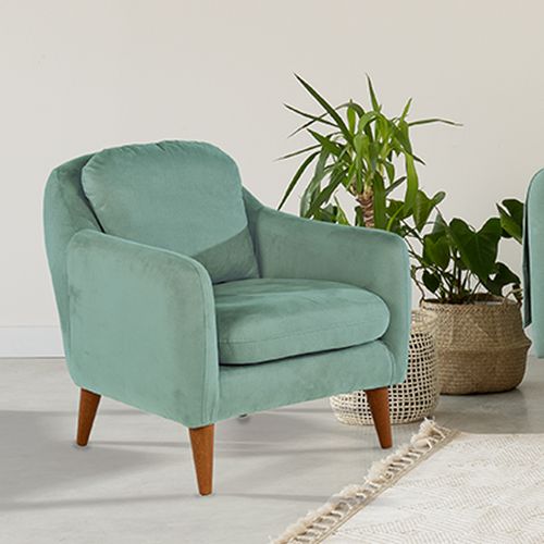 Atelier Del Sofa Naslonjač, Soli Berjer - Sea Green slika 1