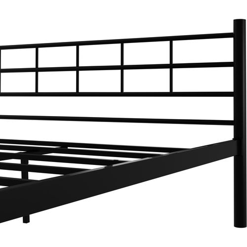 K70 - Black (140 x 190) Black Double Bedstead slika 5