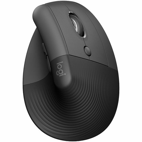 Logitech Lift Vertikalni Ergonomični Miš, Tamno Sivi slika 1