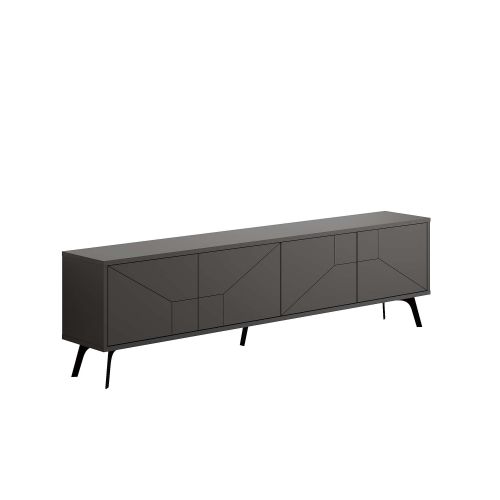 Dune - Anthracite Anthracite TV Stand slika 5