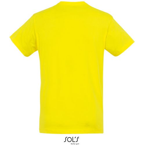 REGENT unisex majica sa kratkim rukavima - Limun žuta, XS  slika 6