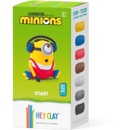 Hey Clay Glina Minions - Stuart - 5 cans - 26061 slika 2