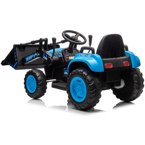 Traktor s utovarivačem BLAZIN plavi - traktor na akumulator slika 9