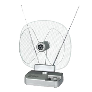 Falcom Antena sobna sa pojačalom, UHF/VHF, srebrna - ANT-204S