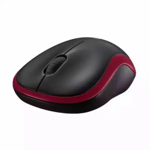 Bežični miš Logitech M185 1000dpi, crveni - optički slika 2