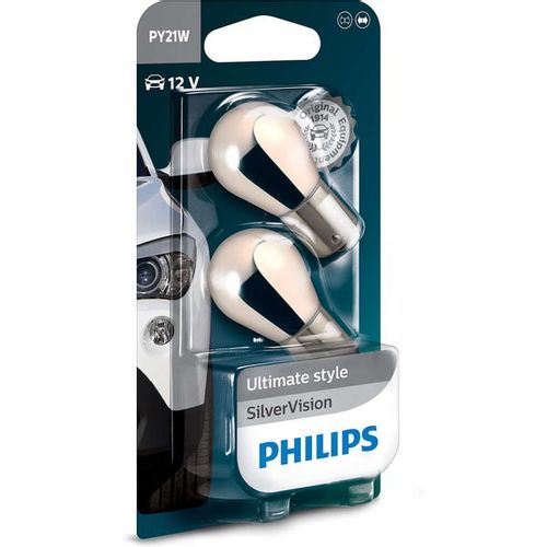 Sijalica P21W PHILIPS Silver Vision - 2 kom, slika 1