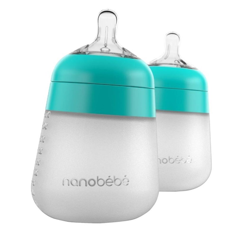 Nanobébé® Set za hranjenje, Mint slika 3