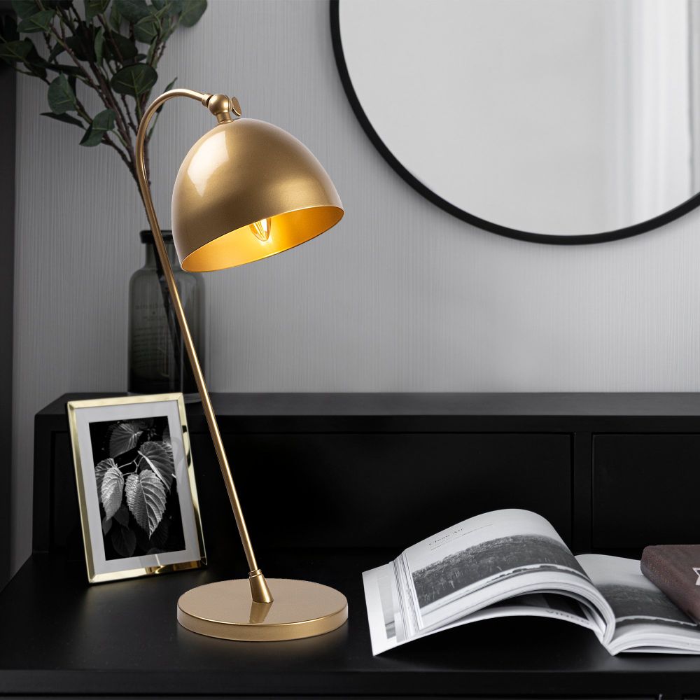 Acuka - Zlatna Stolna Lampa 12291 slika 2