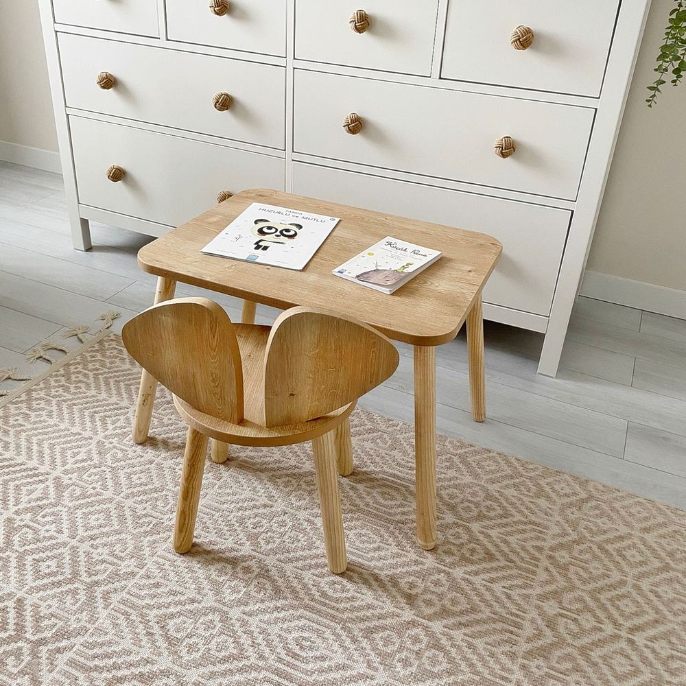 Mickey Chair - Smeđa dječija stolica slika 2