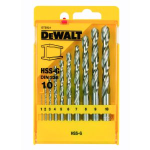 SVRDLA ZA METAL 1-10MM 10-DIJELNI SET Dewalt DT5921