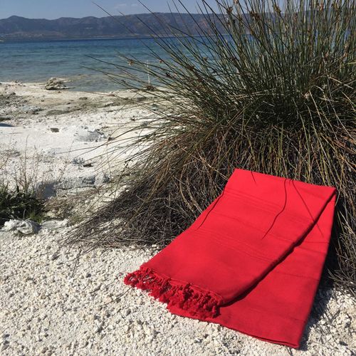 Sultan - Red Red Fouta (Beach Towel) slika 5