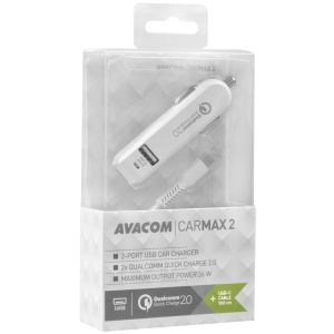 Avacom Autopunjač CarMAX2 s 2x Qualcomm Quick Charge