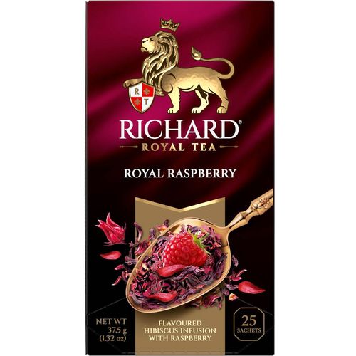 Richard Royal Raspberry - Voćno-biljni čaj sa komadićima voća, 25x1,5g 1100735 slika 1