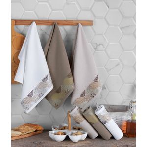 Pineapple White
Brown
Beige Wash Towel Set (6 Pieces)