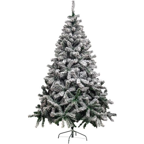 Božićno drvce snježno 210 cm slika 1