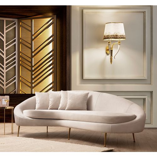 Atelier Del Sofa Trosjed ESES bež, Eses Left - Beige slika 1