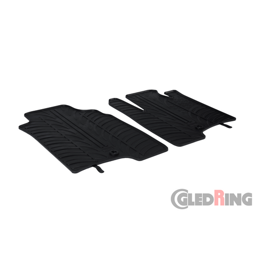 Gledring gumeni tepisi za Fiat Panda Van 2012-2014/2 seats slika 1