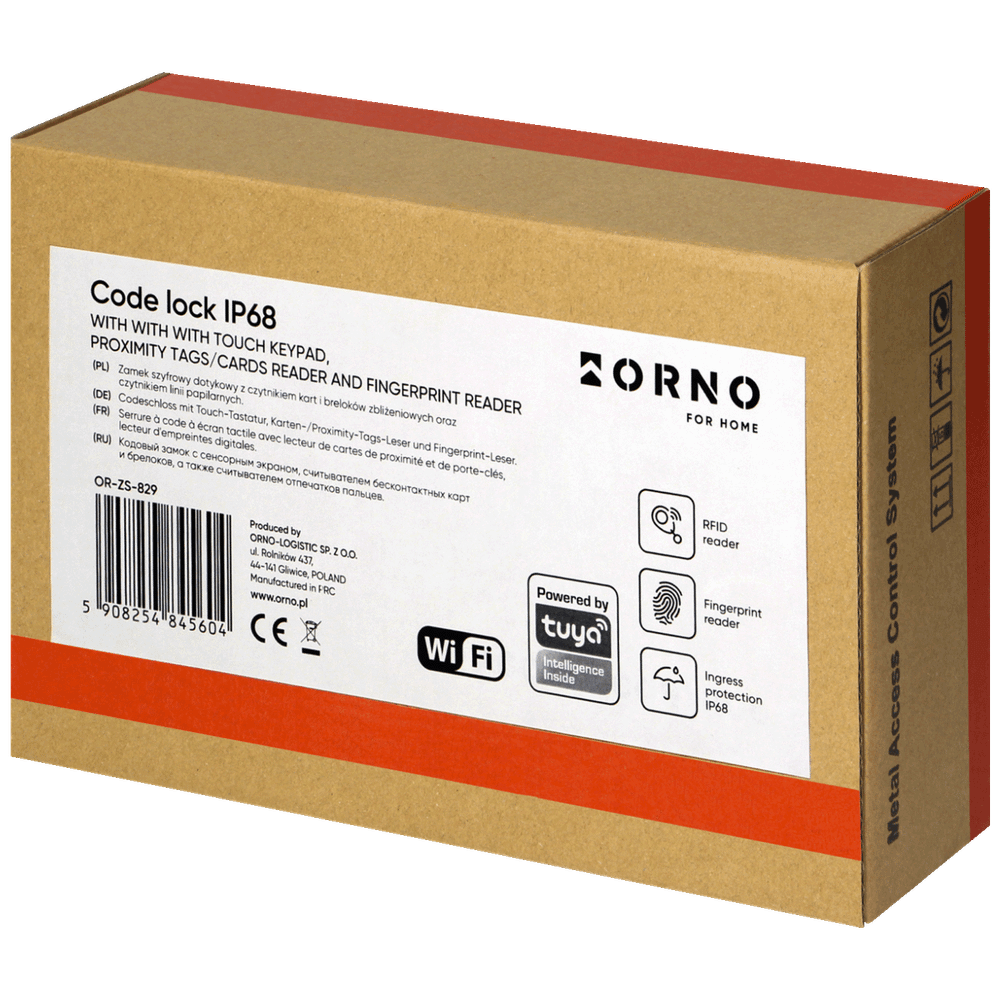 Orno Tastatura sa RFID karticom OR-ZS-829 slika 6
