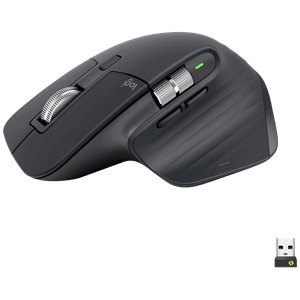 Logitech Miš bežični, Bluetooth, 7 tipki, 1000 dpi - MX Master 3s Graphite