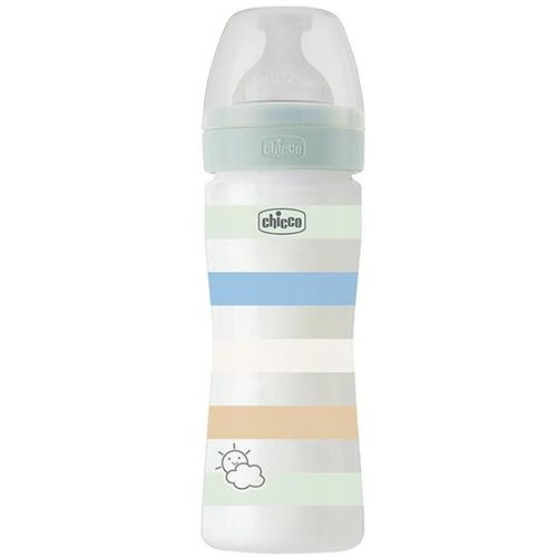 Chicco WB Plastična Flašica 250Ml, Silikon,Deč. slika 1