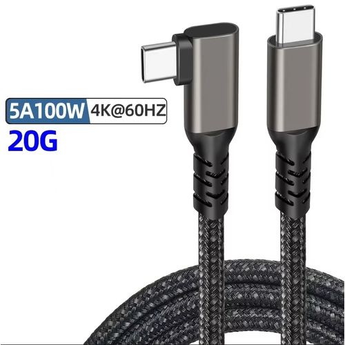 KT-USBC070 USB-C 3.2 Kabl ugaoni 4k 60Hz 100W slika 3