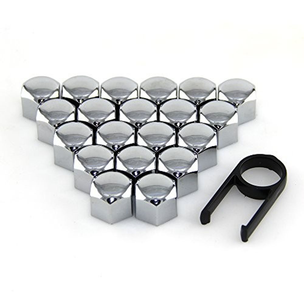 Versaco Poklopci šarafa točka hrom 19mm - Set od 20 komada slika 1
