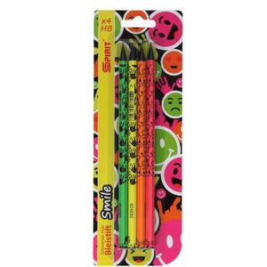 Spirit of Lifestyle Drvena olovka Smile , crno drvo 4/1 Blister
