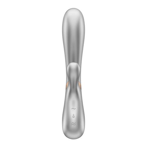 Satisfyer Hot Lover Vibrator Silver and Champagne slika 9